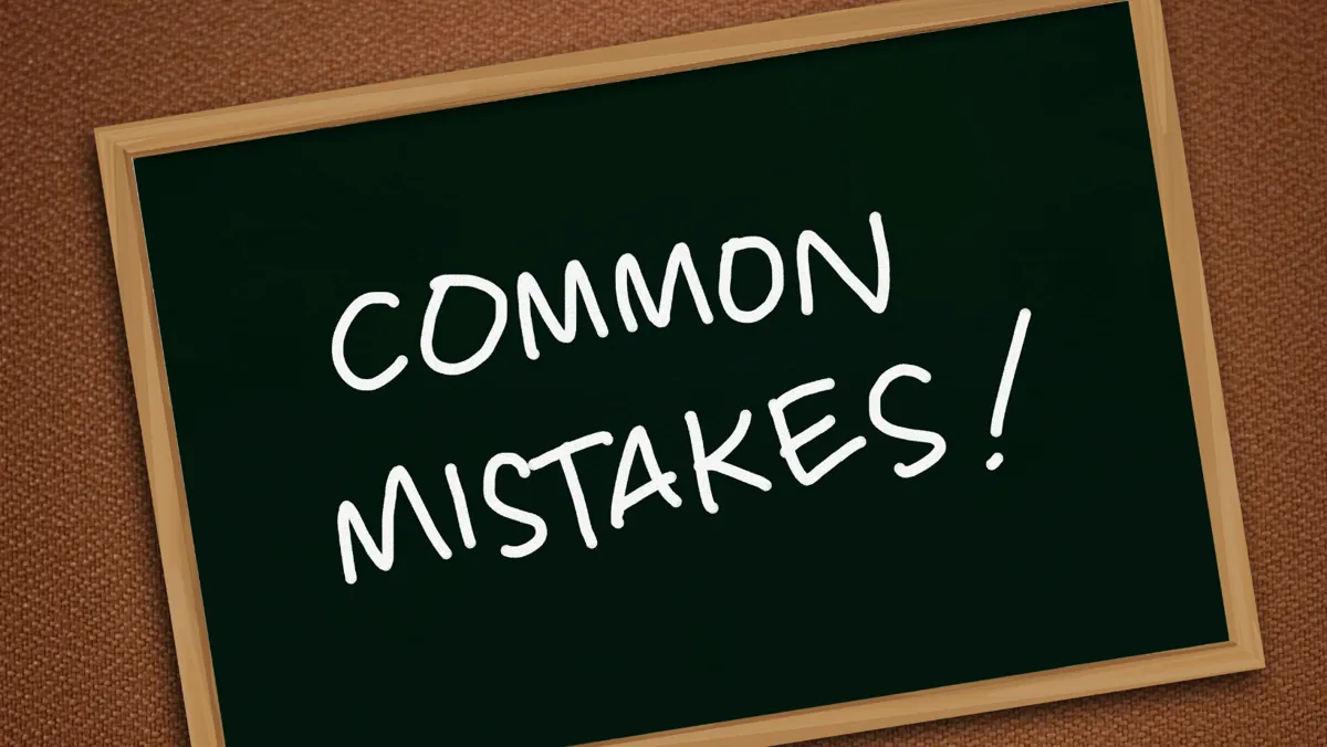 Common Mistakes