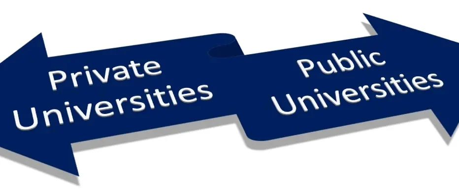 Public and Private Universities